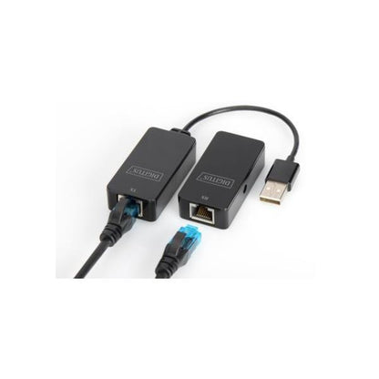 Digitus USB Extender - USB 2.0 - 50 m for use with Cat5/5e/6 (UTP - STP or SFT) cable [DA-70141]