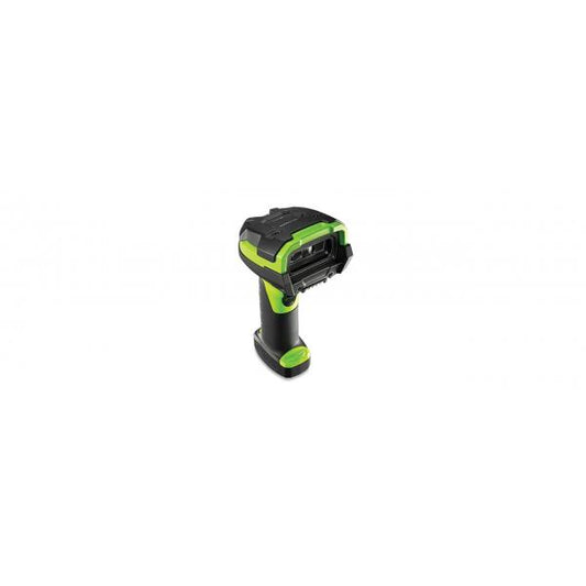 Escáner de código de barras portátil Zebra LI3678 - Conectividad inalámbrica - Verde industrial - Negro - 1D - Generador de imágenes - Bluetooth [LI3678-SR3U42A0S1W] 