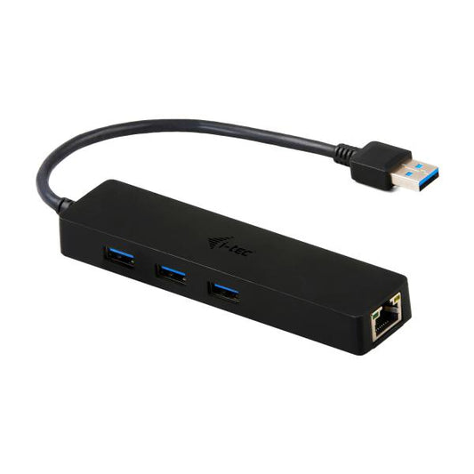 I-TEC USB 3.0 SLIM HUB 3 PORT + GIGABIT ETHERNET ADAPTER [U3GL3SLIM]