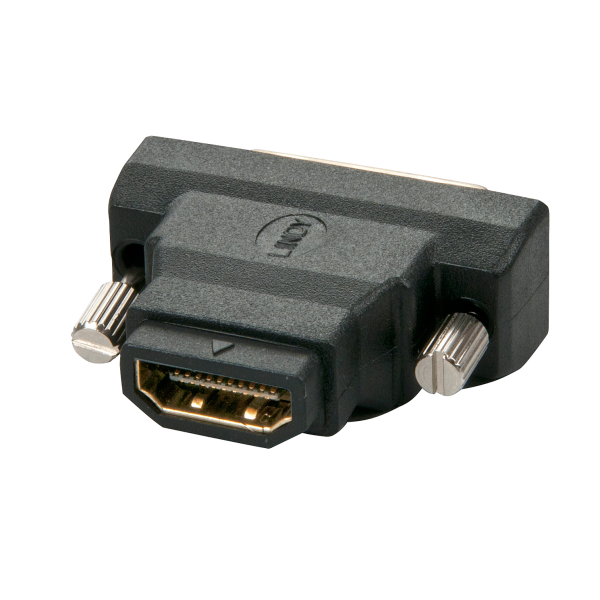 LINDY ADATTATORE HDMI/DVI-D, F/M [41228]