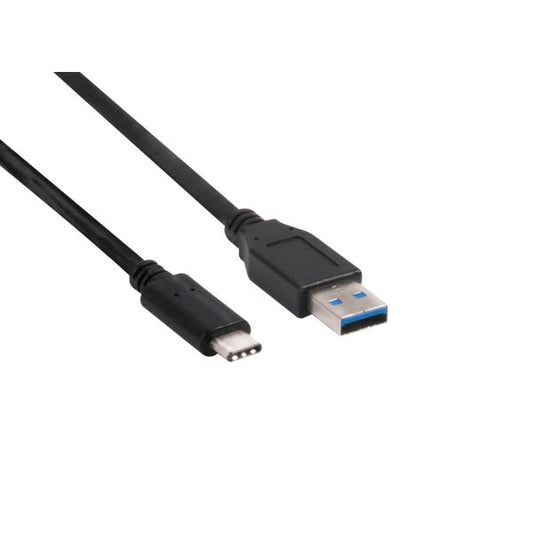 CLUB3D USB TYPE C 3.1 GEN 2 MALE (10GBPS) TO TYPE A MALE CABLE 1METER / 3.28FEET [CAC-1523]