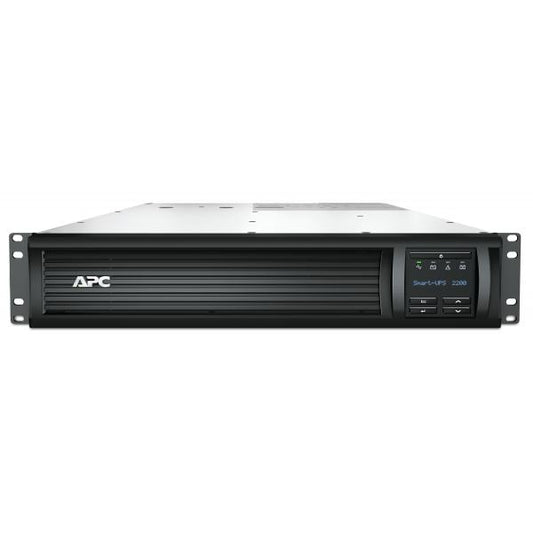 APC Smart-UPS 2200VA Uninterruptible Power Supply (UPS) Line Interactive 2.2 kVA 1980 W 9 AC Outlet(s) [SMT2200RMI2UNC]