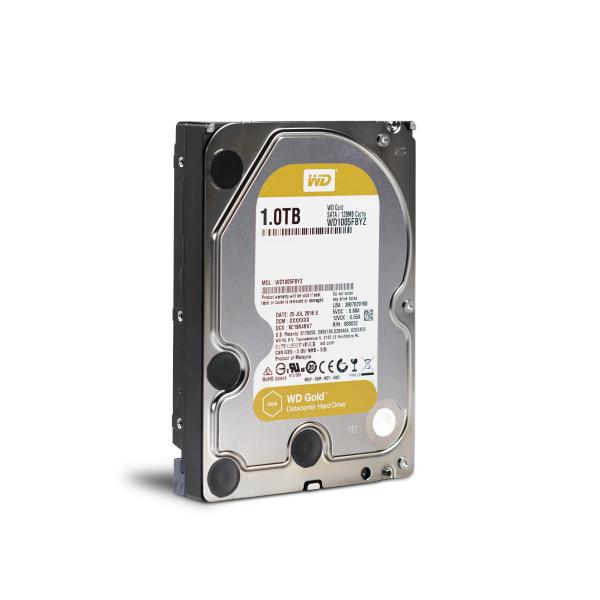 WESTERN DIGITAL HDD GOLD DATACENTER 1TB 3.5 SATA 6GB/S 720RPM [WD1005FBYZ]