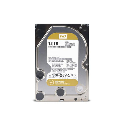 WESTERN DIGITAL HDD GOLD DATACENTER 1TB 3.5 SATA 6GB/S 720RPM [WD1005FBYZ]