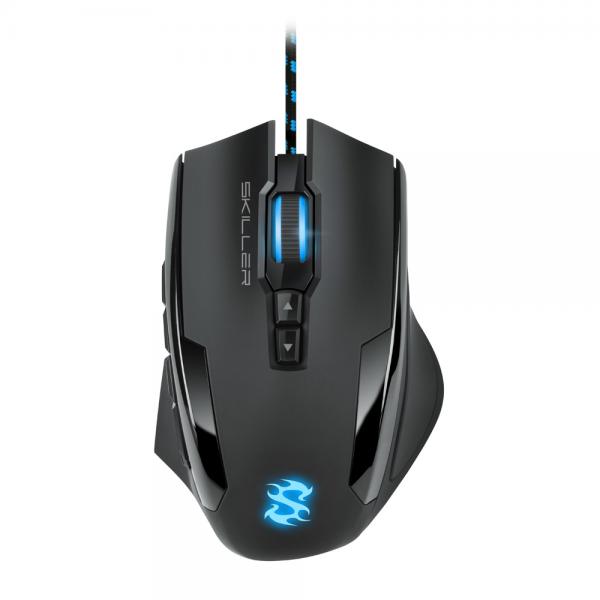 Sharkoon Skiller SGM1 mouse USB tipo A Ottico 10800 DPI Mano destra [SKILLERSGM1]