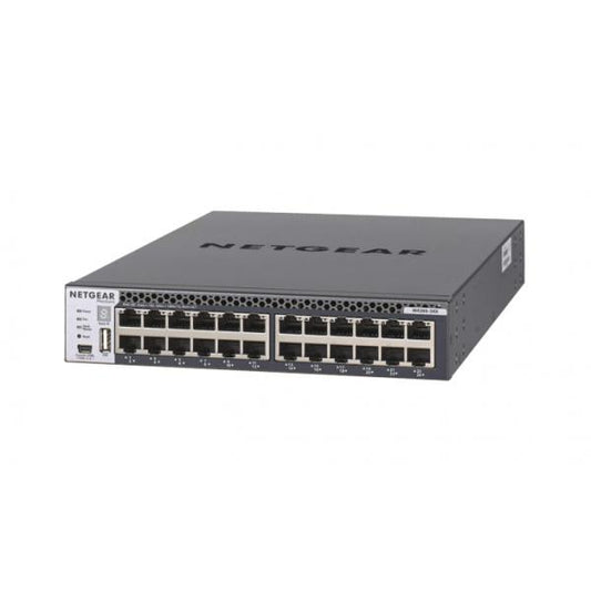 NETGEAR M4300-24X Gestito L3 10G Ethernet (100/1000/10000) 1U Nero [XSM4324CS-100NES]