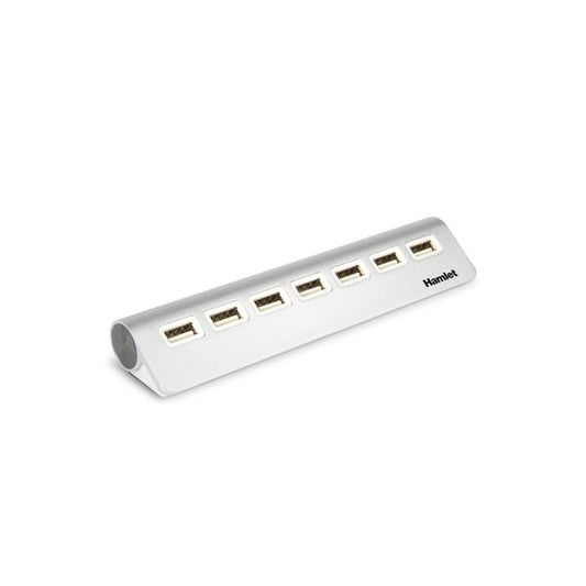 Hamlet 7 port usb 2.0 hub a 7 porte 480Mbps [XHUB7020AL]