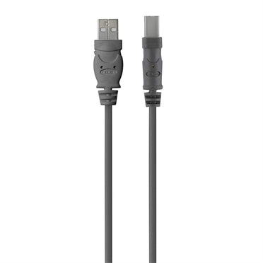 Belkin USB 2.0 A - USB 2.0 B, Cable USB 1,8m 1,8m USB A USB B Gris [F3U154BT1.8M]