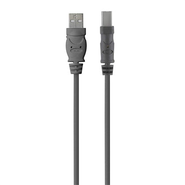 Belkin USB 2.0 A - USB 2.0 B, 1.8m cavo USB 1,8 m USB A USB B Grigio [F3U154BT1.8M]