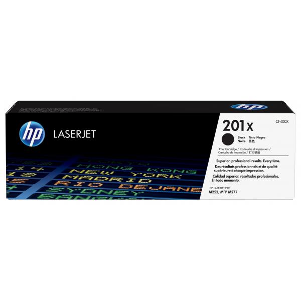 TONER HP NEGRO 201X ALTA CAPACIDAD [CF400X]