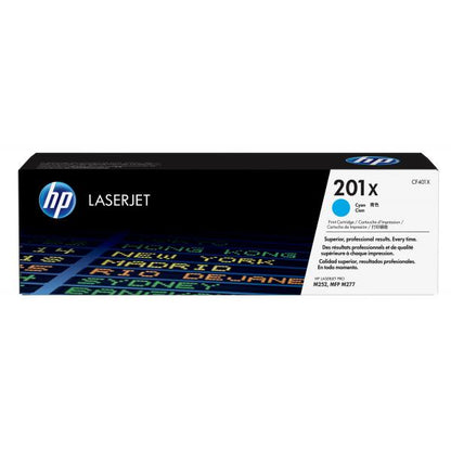 HP CYAN TONER 201X HIGH CAPACITY [CF401X]