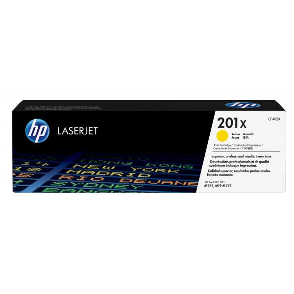 TONER HP AMARILLO 201X ALTA CAPACIDAD [CF402X]