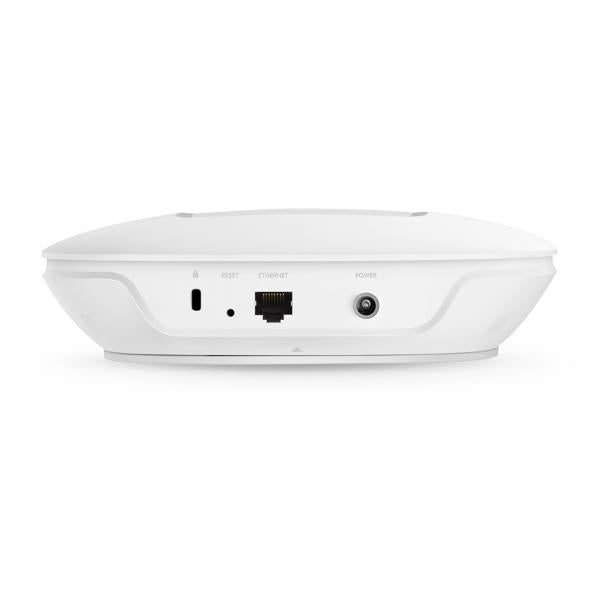 TP-Link - EAP245 - AC1750 Wireless Dual Band Gigabit Ceiling Mount Access Point, Qualcomm, 450Mbps at 2.4GHz + 1300Mbps at 5GHz, 802.11a/b/g/n/ac, 1 Gigabit LAN, 802.3at/af PoE+Passive POE S [EAP245]