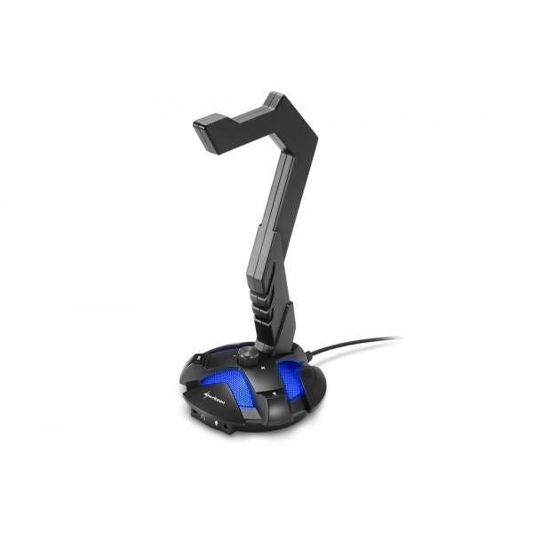 SHARKOON HEADSET STAND VIRTUAL 7.1,CON LED BLU, WINDOWS 7/8/10, MAC OS/X SOLO STEREO [X-REST 7.1]