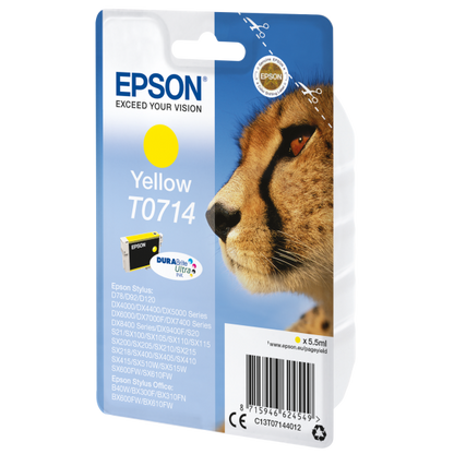 CARRITO EPSON STYLUS AMARILLO D78/DX4000/4050/5000/6000/6050 [C13T07144012]