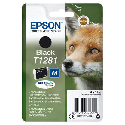 Epson Fox Cartridge Black [C13T12814012]