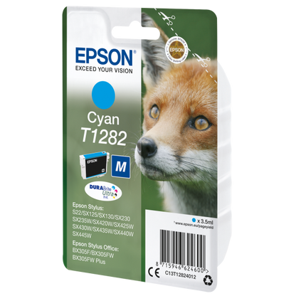 Cartucho Epson Fox Cian [C13T12824012]