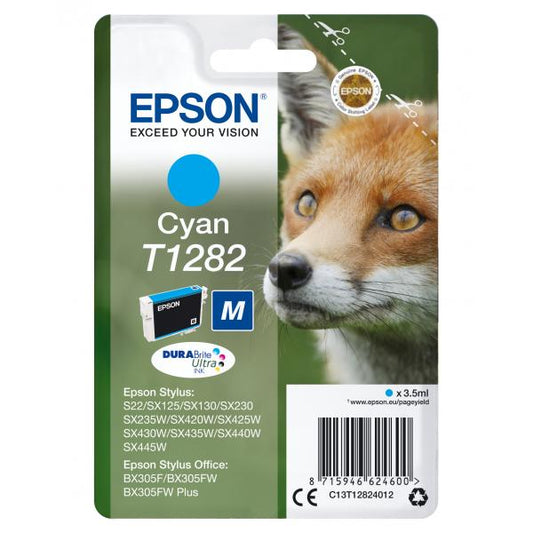 Epson Fox Cartridge Cyan [C13T12824012]