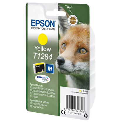 Epson Fox Cartuccia Giallo [C13T12844012]