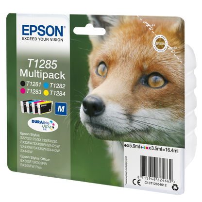 Epson Fox Multipack 4 colori [C13T12854012]