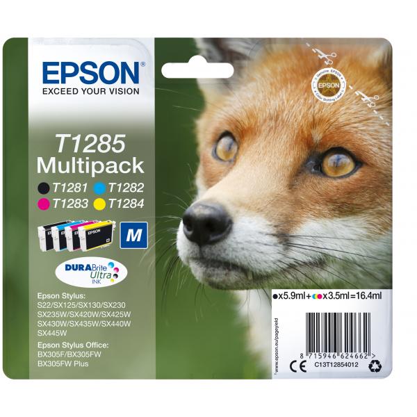 Epson Fox Multipack 4 colori [C13T12854012]