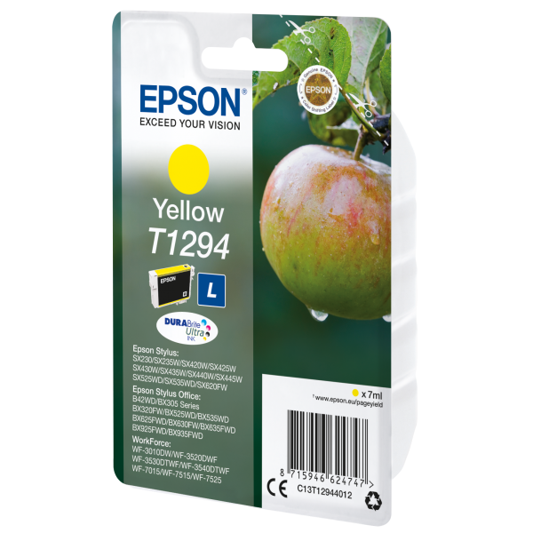 Cartucho Epson Apple Amarillo [C13T12944012]