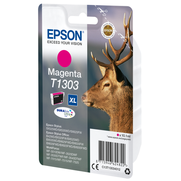 Epson Stag Cartuccia Magenta [C13T13034012]