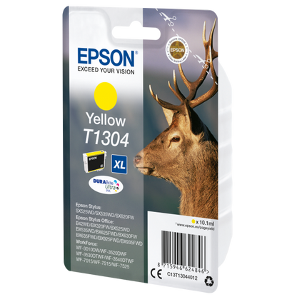 CARRITO DE TINTA EPSON AMARILLO PARA B42WD/WF PRO 7015, SERIE XL DEER [C13T13044012]