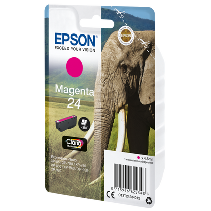 Epson Elephant Cartuccia Magenta [C13T24234012]