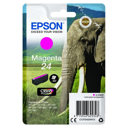 Epson Elephant Cartuccia Magenta [C13T24234012]