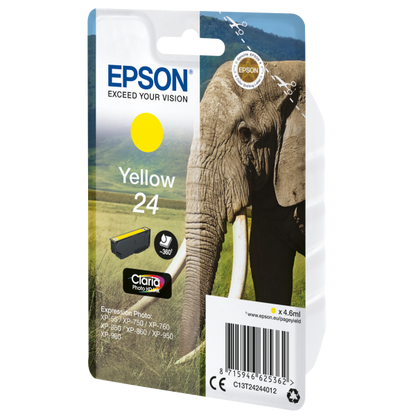 Epson Elephant Cartuccia Giallo [C13T24244012]