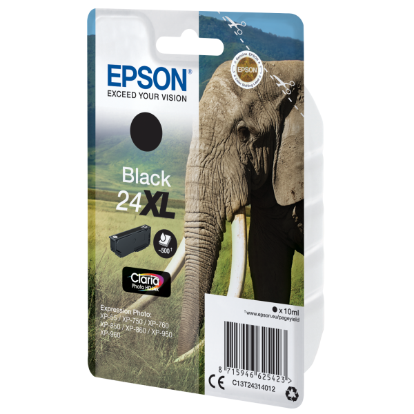 Epson Elephant Cartuccia Nero XL [C13T24314012]