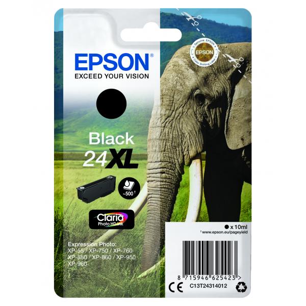 Epson Elephant Cartuccia Nero XL [C13T24314012]