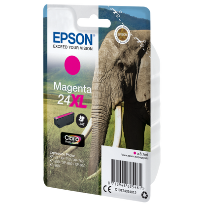 Epson Elephant Cartuccia Magenta XL [C13T24334012]