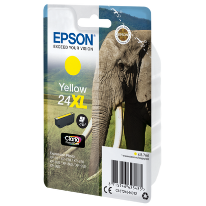 Epson Elephant Cartridge Yellow XL [C13T24344012]