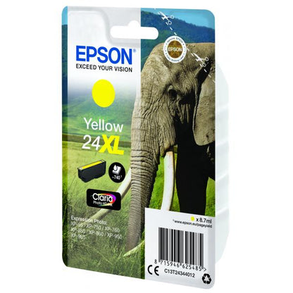 Epson Elephant Cartuccia Giallo XL [C13T24344012]