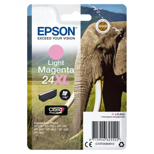 Epson Elephant Cartridge Light Magenta XL [C13T24364012]