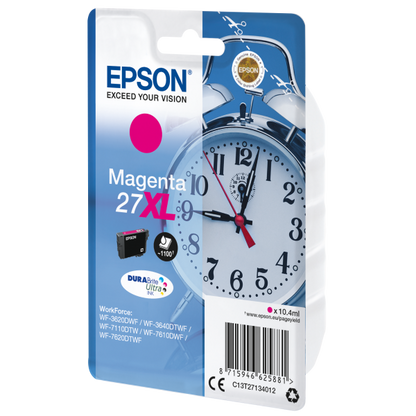 EPSON CART. INK MAGENTA 27XL SERIE SVEGLIA PER WF-7620 [C13T27134012]