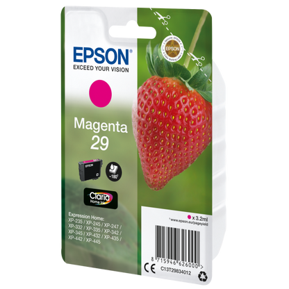 Cartucho Tinta Epson Fresa Fresa Magenta Claria Home 29 [C13T29834012]