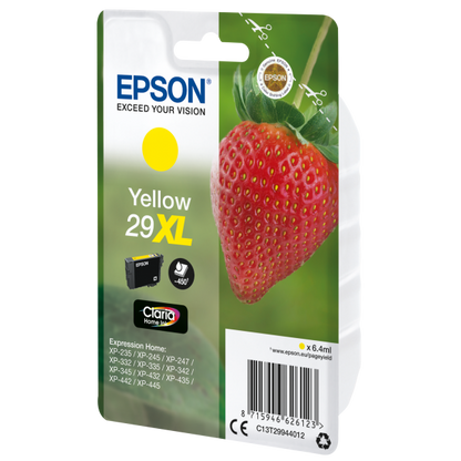 EPSON CART. INK GIALLO 29XL SERIE FRAGOLA [C13T29944012]