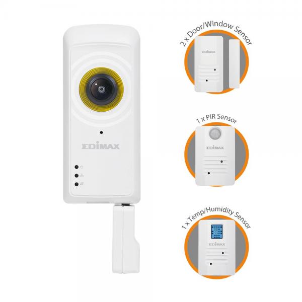 EDIMAX KIT SMART HOME CONNECT per una casa smart protetta [IC-5170SC]