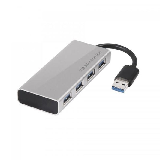 CLUB3D ADATTATORE USB TYPE A 3.1 GEN 1 TO 4 X USB TYPE A 3.0 ALUMINIUM CASING WITH POWER [CSV-1431]