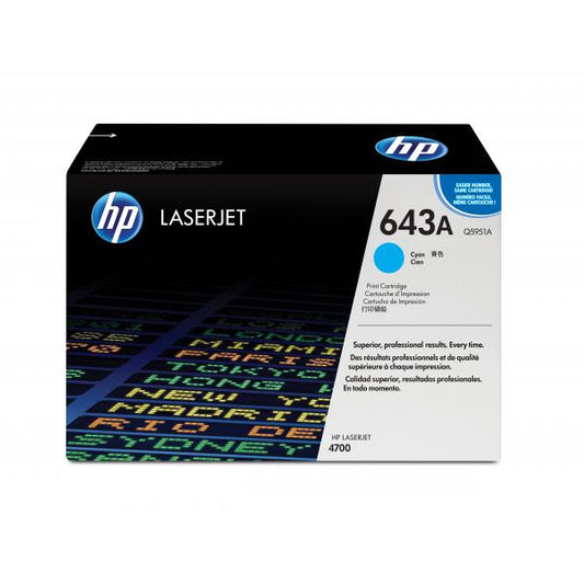 HP TONER CYAN X LJ COLOR 4700 [Q5951A]