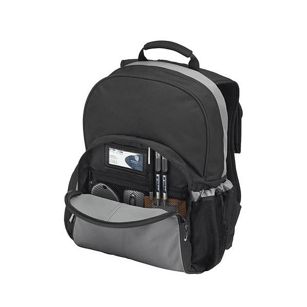 Targus 15.4 - 16 inch Essential Laptop Backpack - Black/Grey [TSB023EU]