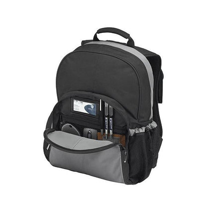 Targus 15.4 - 16 inch Essential Laptop Backpack - Black/Grey [TSB023EU]