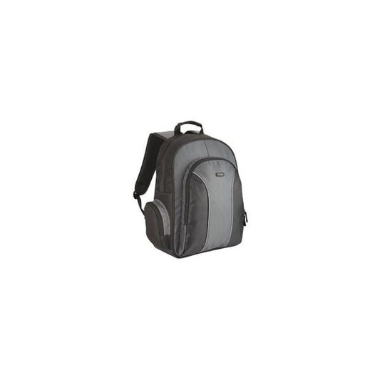 Targus 15.4 - 16 inch Essential Laptop Backpack - Black/Grey [TSB023EU]