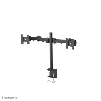 Neomounts 10-27 inch - Flat screen desk mount - 2 screens - Clamp - Black [FPMA-D960D]