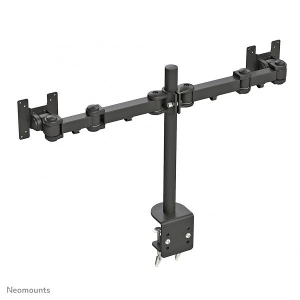 Neomounts 10-27 inch - Flat screen desk mount - 2 screens - Clamp - Black [FPMA-D960D]