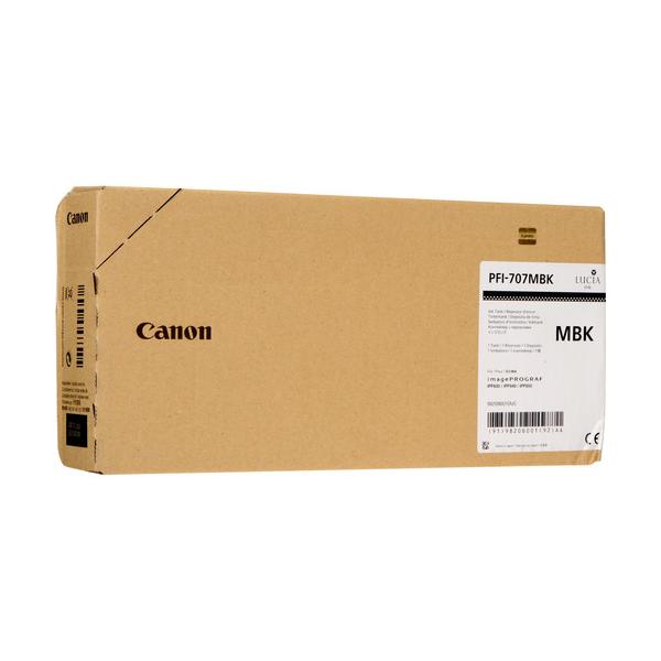 Canon PFI-707MBK cartuccia d'inchiostro Originale Nero opaco [9820B001]