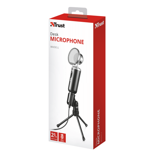 Trust 21672 microphone Black PC microphone [21672]